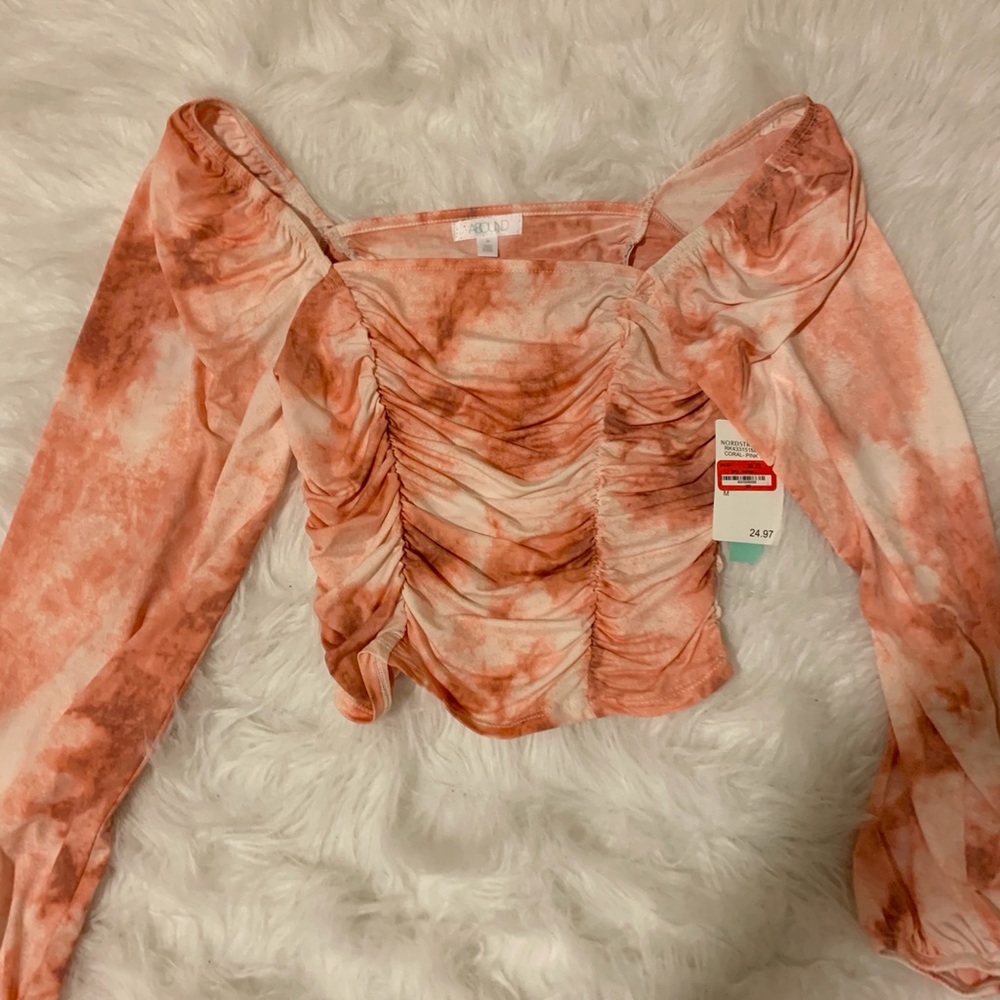 Silky off the shoulder top